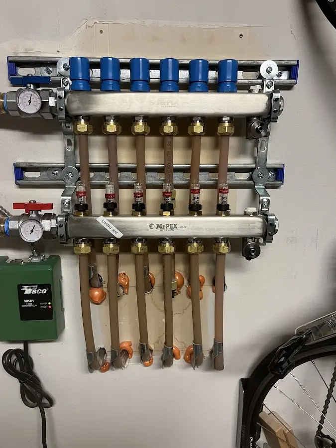 Plumber performing Leak Detection at a residential property in Kaysville